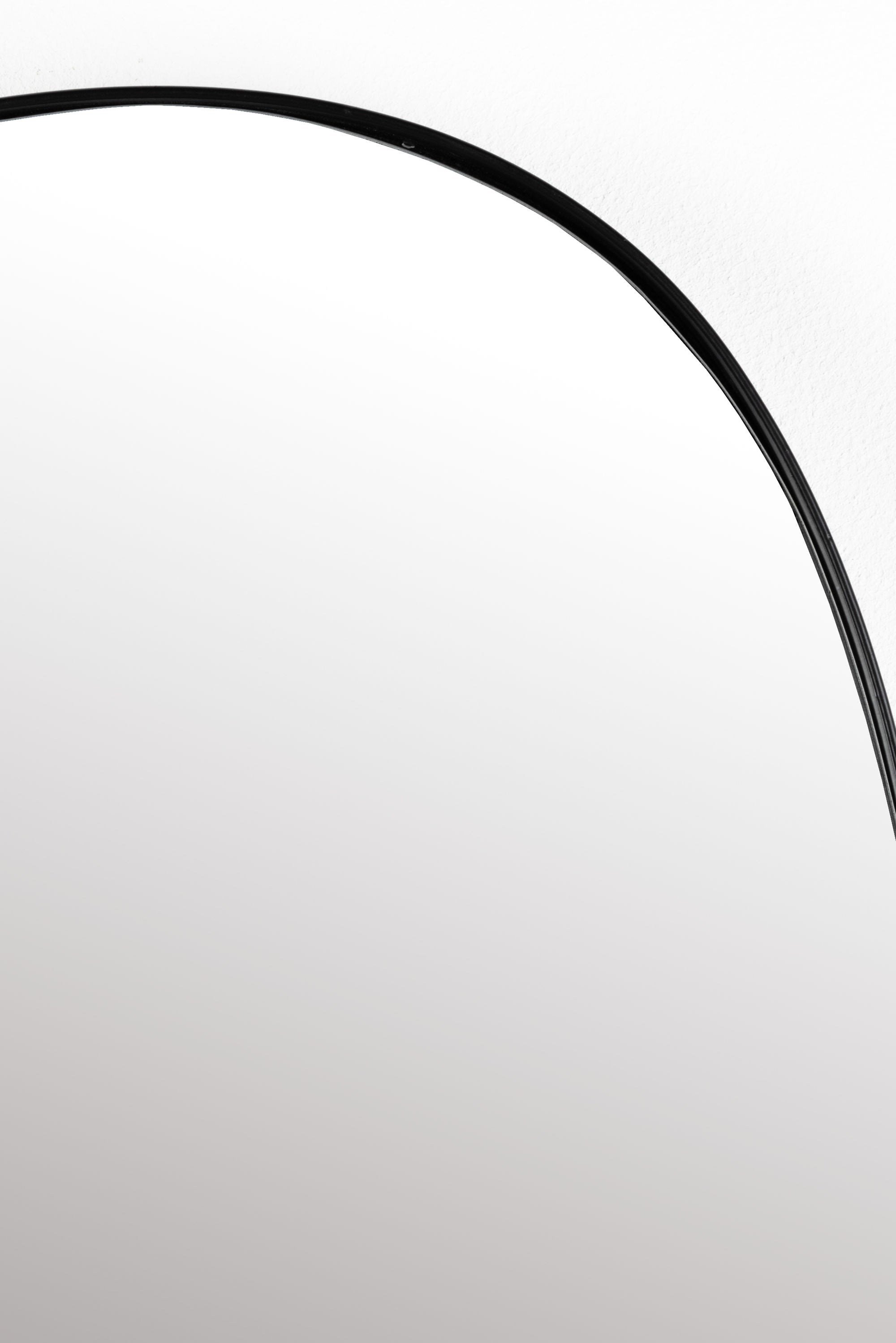 Juna Black Pebble Wall Mirror